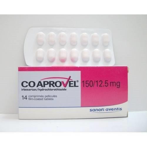 CO APROVEL 150/12.5 MG 14 TAB