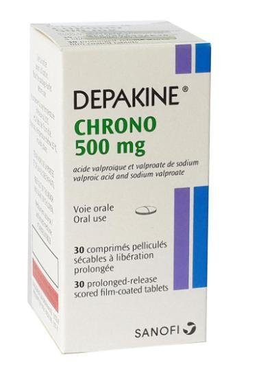 DEPAKINE CHORONO 500 MG 30 TAB س.ج