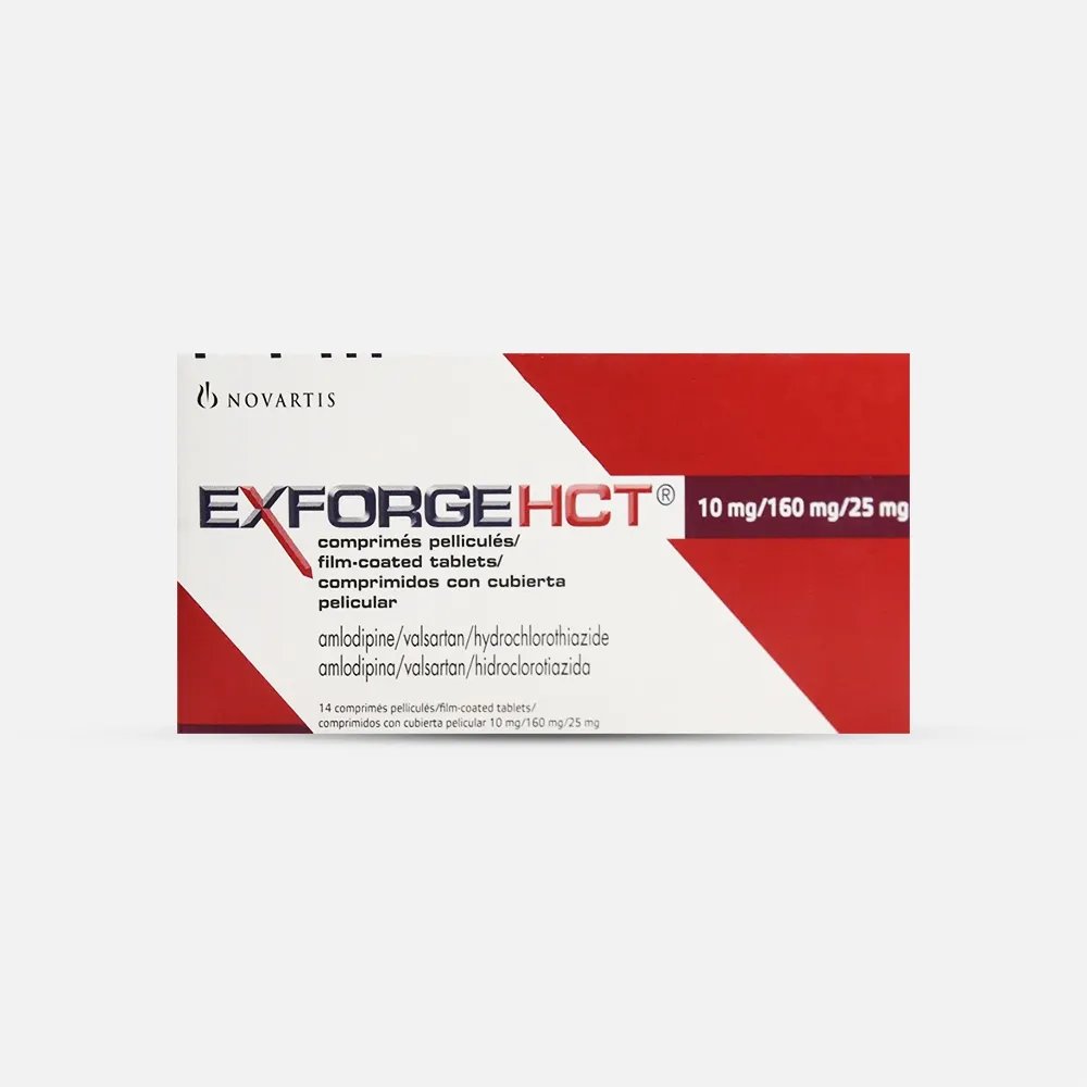 EXFORGE HCT 5/160/12.5 MG 14 TAB س.ج