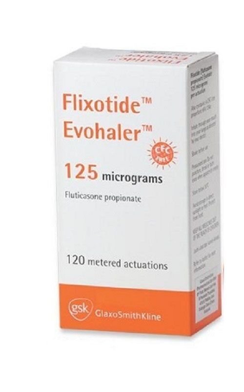 FLIXOTIDE EVOHALER 125 MCG س.ج