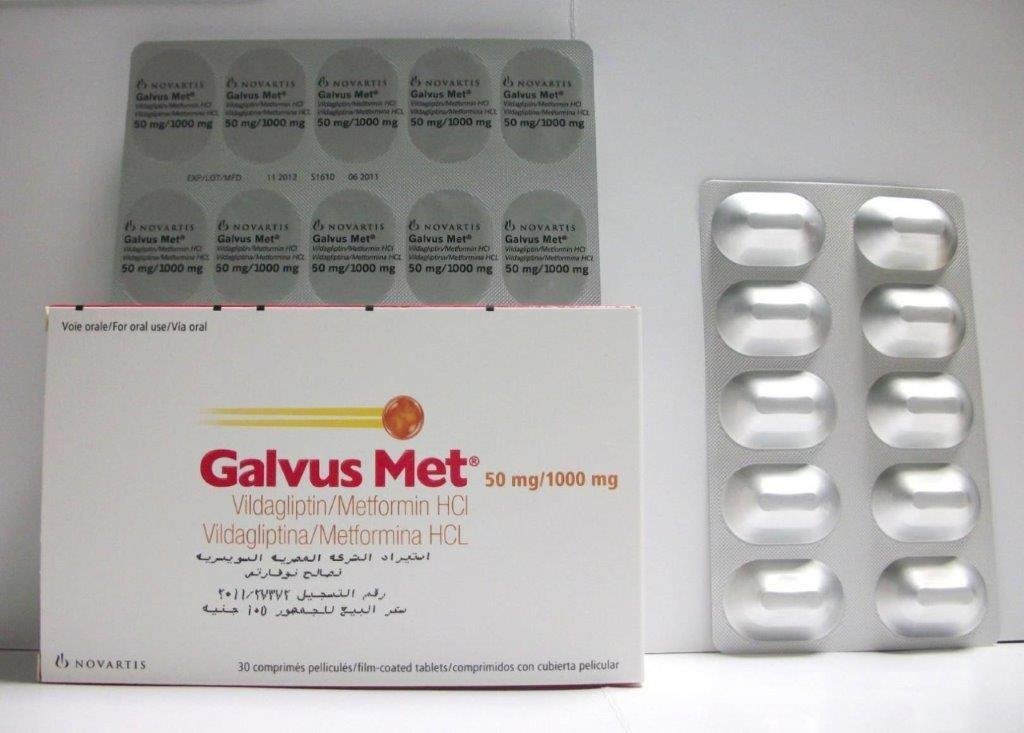 GALVUS MET 50 /1000 MG 30 TAB