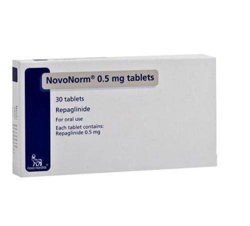 NOVONORM 0.5 MG 30 TAB