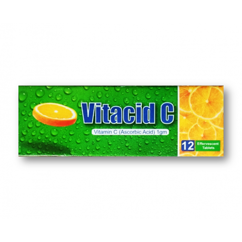 VITACID-C EFF 1 GM 12 TAB س.ج