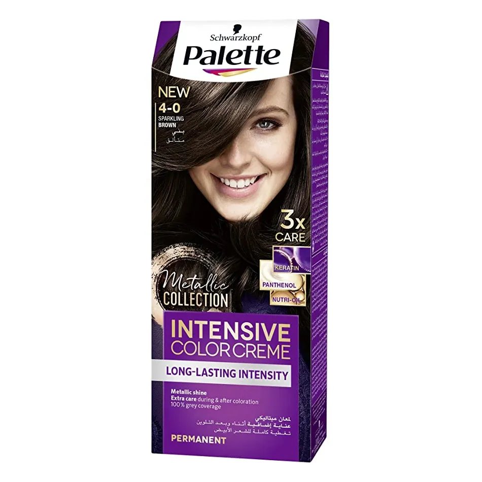 PALETTE SEMI KIT HAIR COLOUR 4-0 MEDIUM BROWN