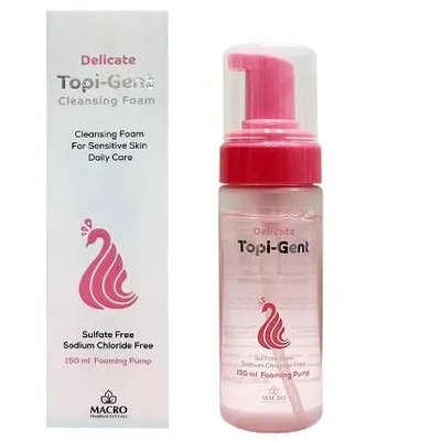 TOPI GENT DELICATE CLEANSING FOAM 150ML