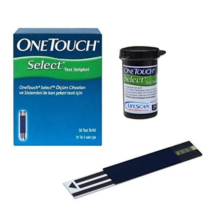 ONE TOUCH SELECT 50 TEST STRIPS