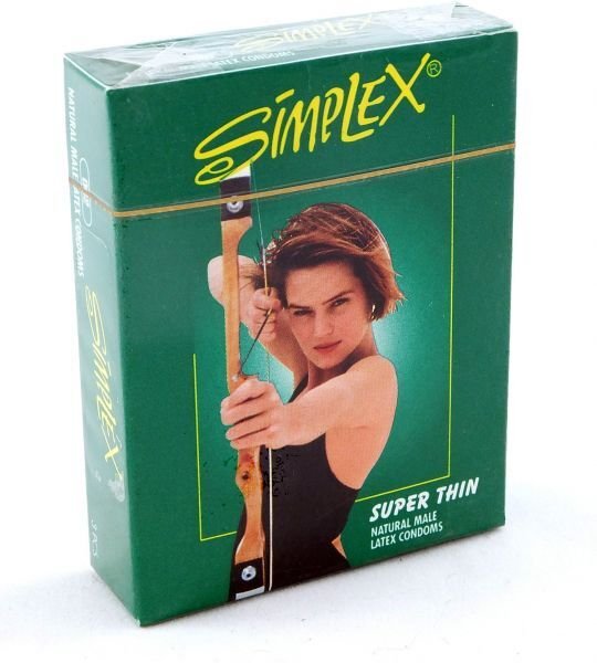 SIMPLEX GREEN 3 CONDOMS-اخضر(SUPER THIN)