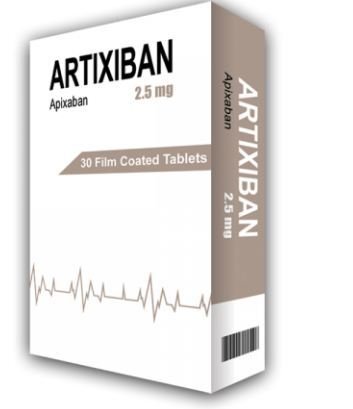 ARTIXIBAN 2.5 MG 30 TAB