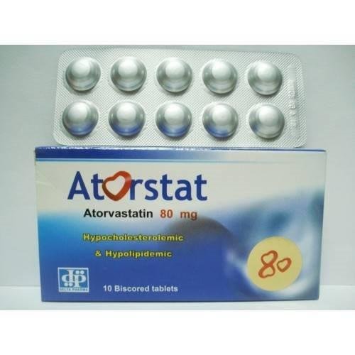 ATORSTAT 80 MG 10 TAB