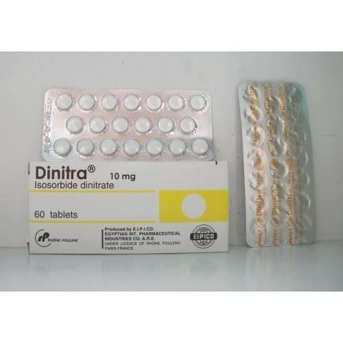DINITRA 10 MG 60 TAB