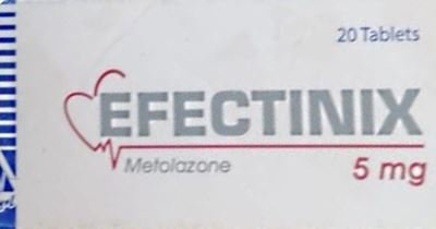 EFECTINIX 5 MG 20 TAB