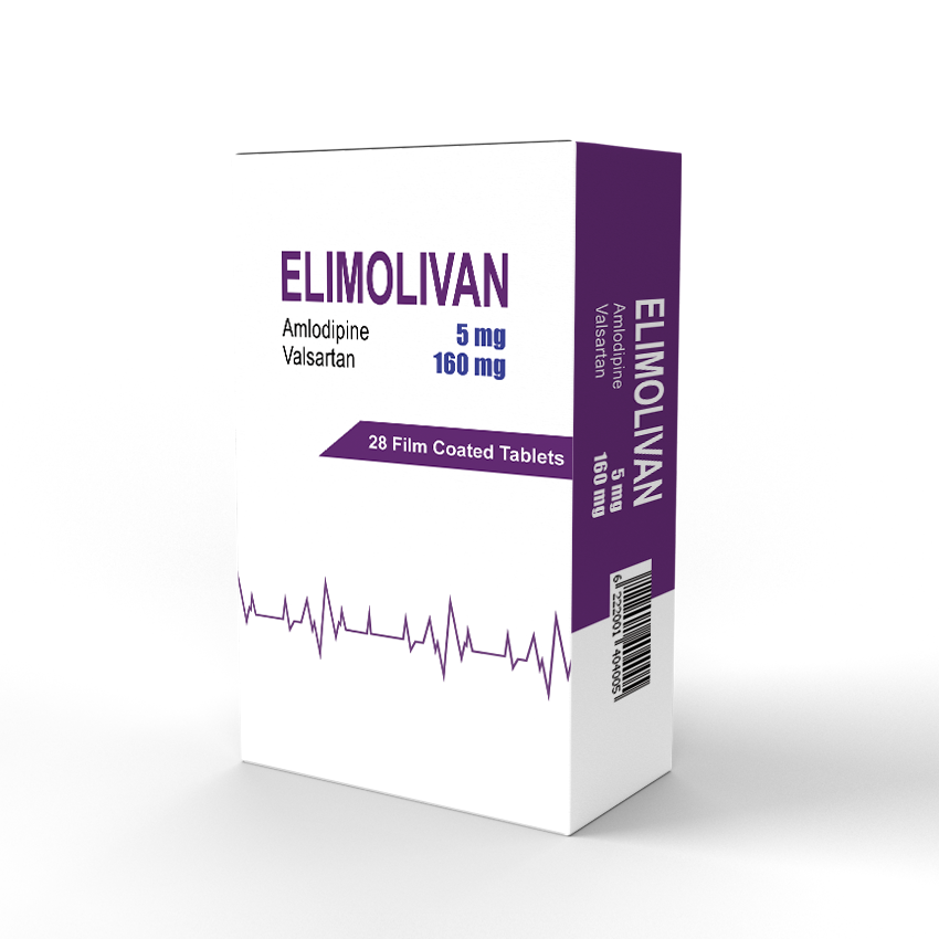 ELIMOLIVAN 5 /160 MG 28 TAB