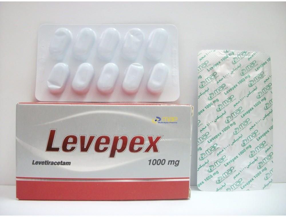 LEVEPEX 1000 MG 30 TAB