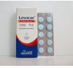 LEVOCAR 250 MG 30 TAB