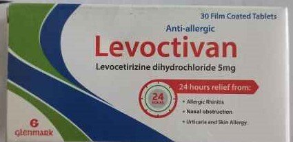 LEVOCTIVAN 5 MG 30 TAB