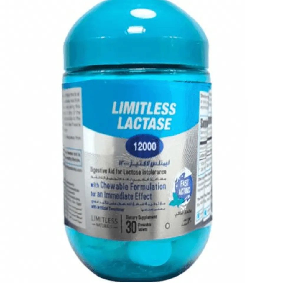 LIMITLESS LACTASE 30 CHEW TAB