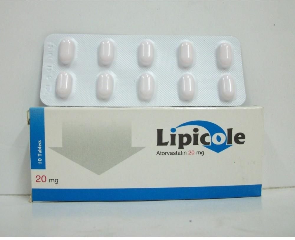 LIPICOLE 20 MG 10 TAB
