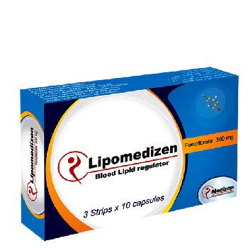 LIPOMEDIZEN 300 MG 30 CAP