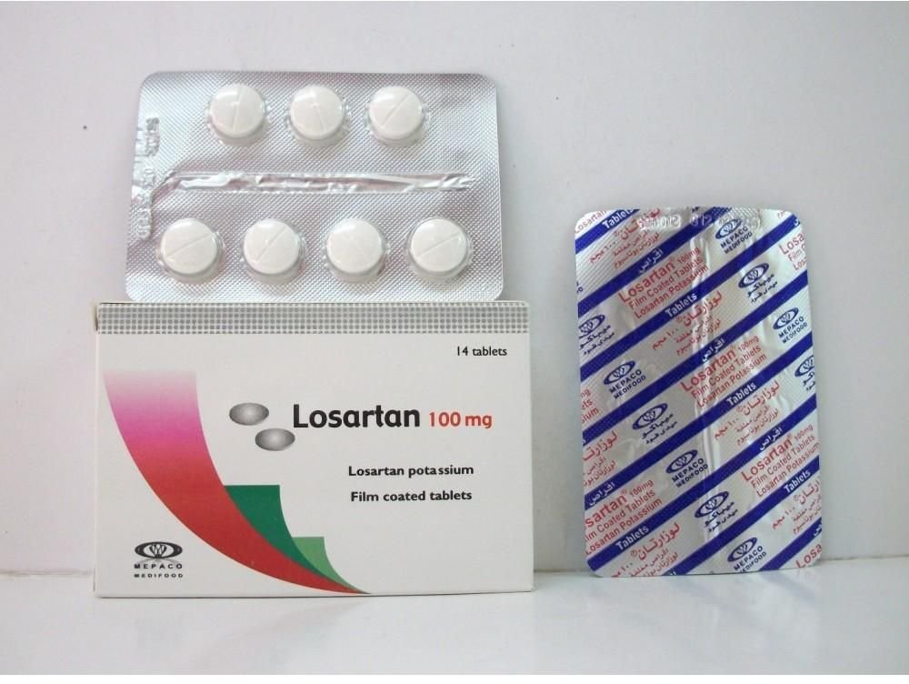 LOSARTAN 100 MG 14 TAB س ج