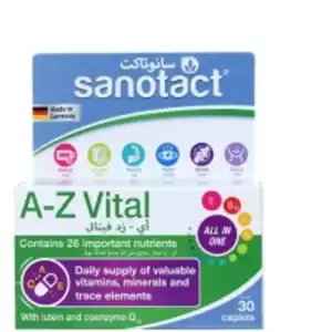 SANOTACT A-Z VITAL 30 TAB