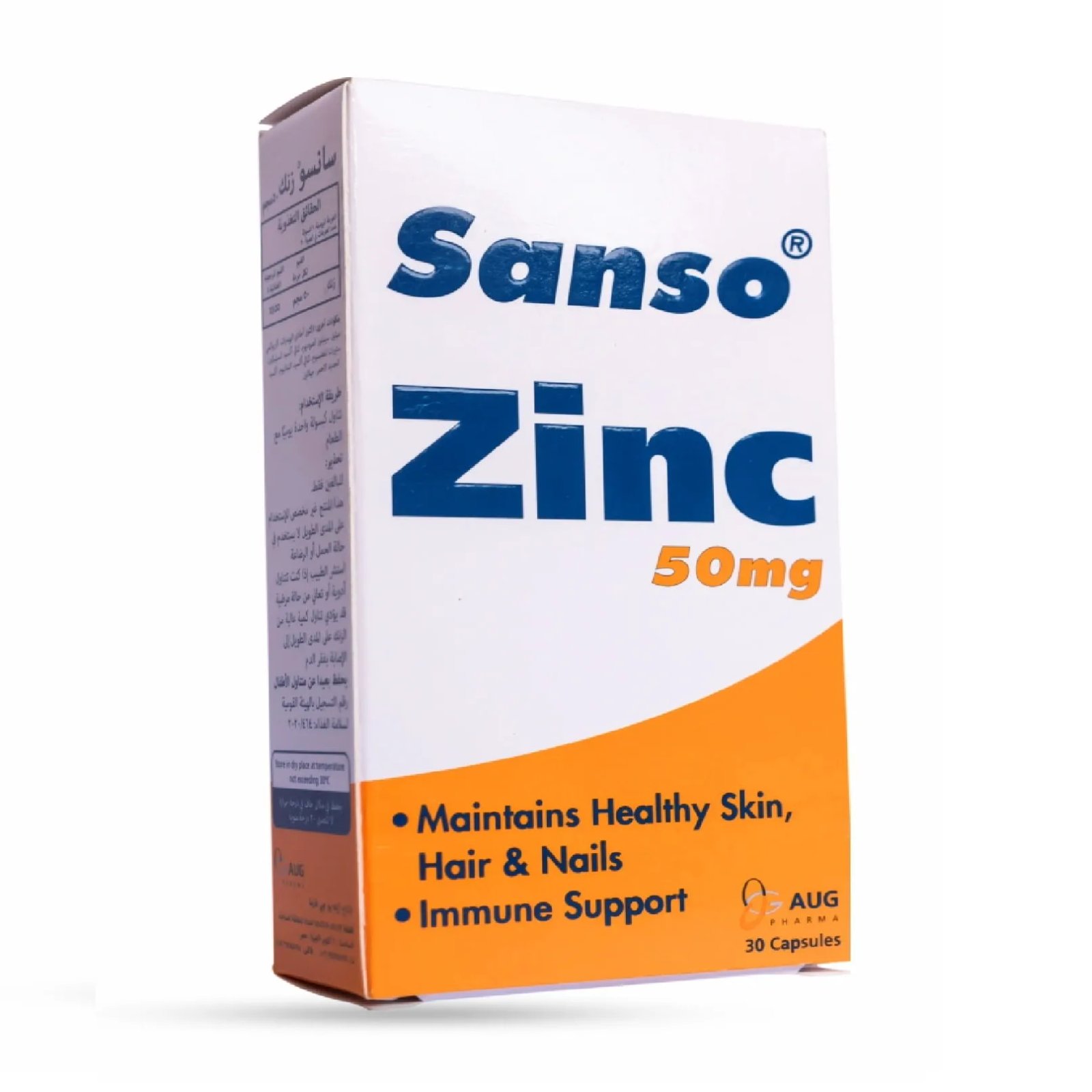 SANSO ZINC 25 MG 30 CAPS