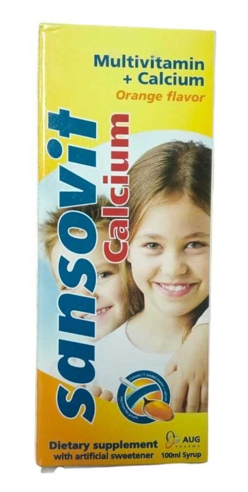 SANSOVIT PLUS SYRUP 100 ML ORANGE