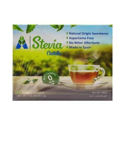 STEVIA CASTELLO 30 SACHET