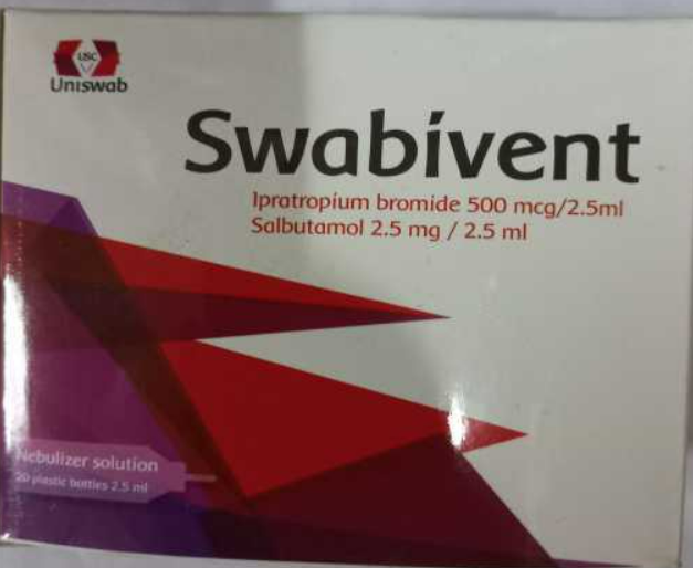SWABIVENT 20 VIAL