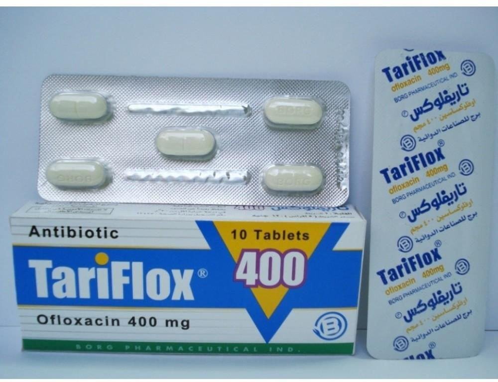 TARIFLOX 400 MG 10 TAB