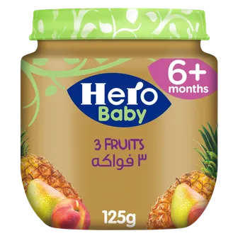 HERO-(3 FRUITS)125 G 3فواكة