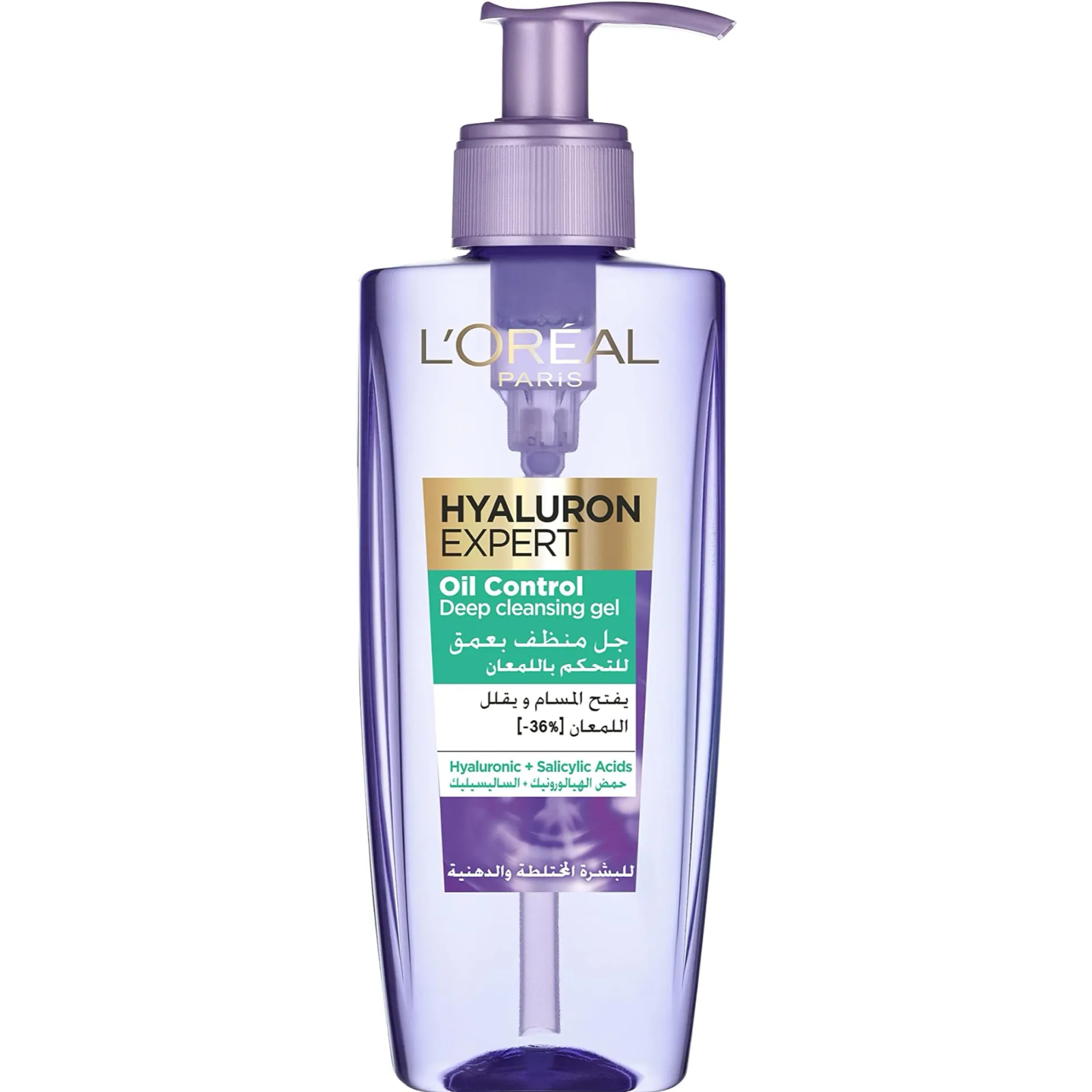 LOREAL HYALURON EXPERT OIL CONTROL CELANSING GEL