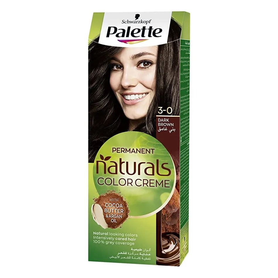 PALETTE SEMI KIT HAIR COLOUR 3-0 DARK BROWN