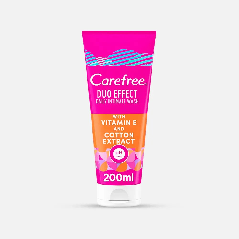 CARE FREE DUO EFFECT DAILY INTIMATE WASH 200 ML