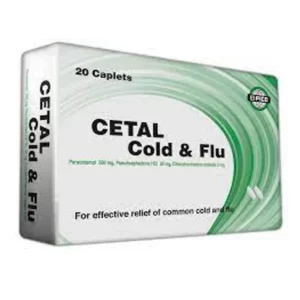 CETAL COLD & FLU 20 CAP