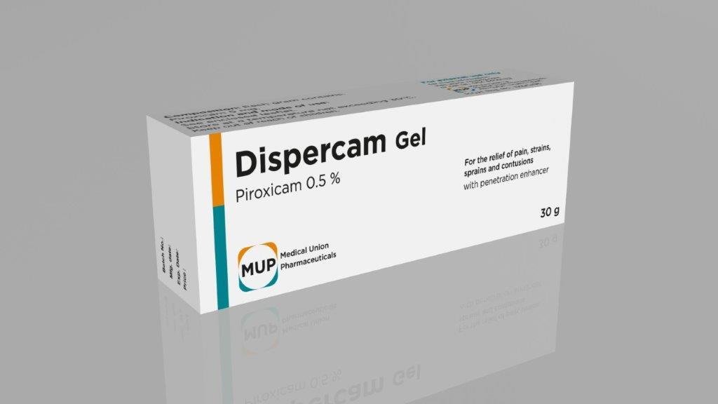 DISPERCAM 30 GM GEL
