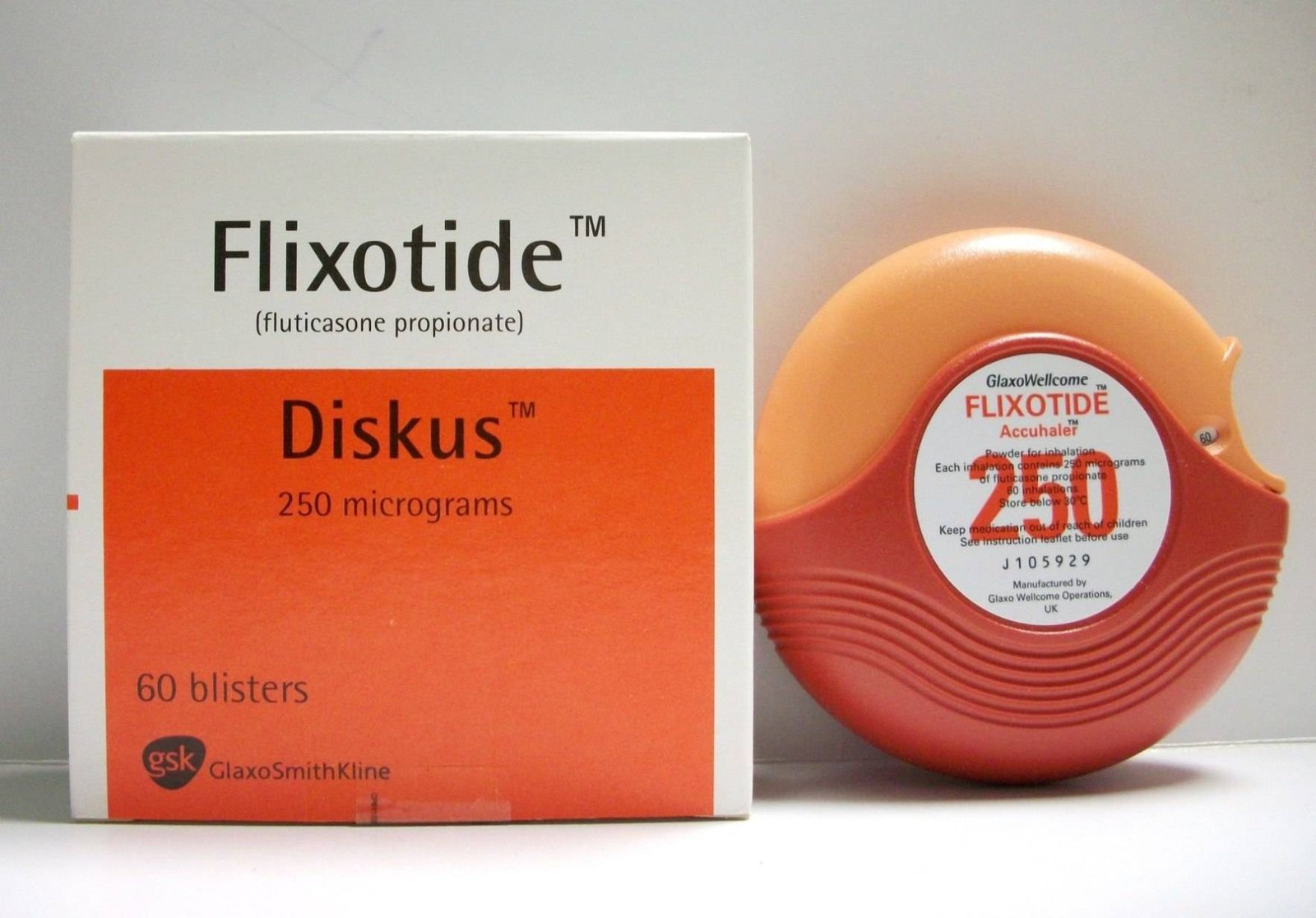 FLIXOTIDE DISKUS 250 MCG 60 INHALLER س ج