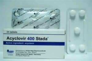ACYCLOVIR 400 MG 35 TAB س ج