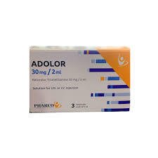 ADOLOR 2 ML 30 MG 3 AMP س.ج