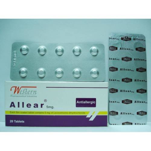 ALLEAR 5 MG 20 TAB س.ج