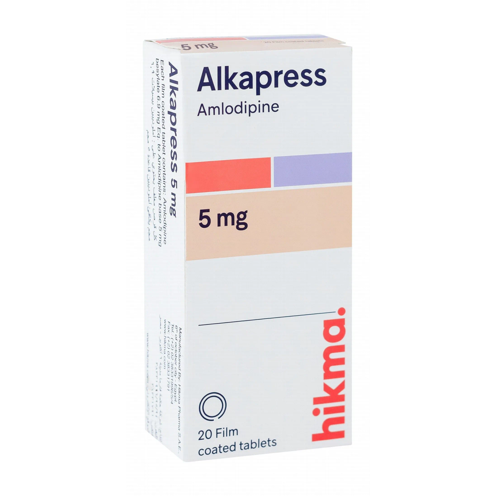 ALKAPRESS 5 MG 20 TAB س ج