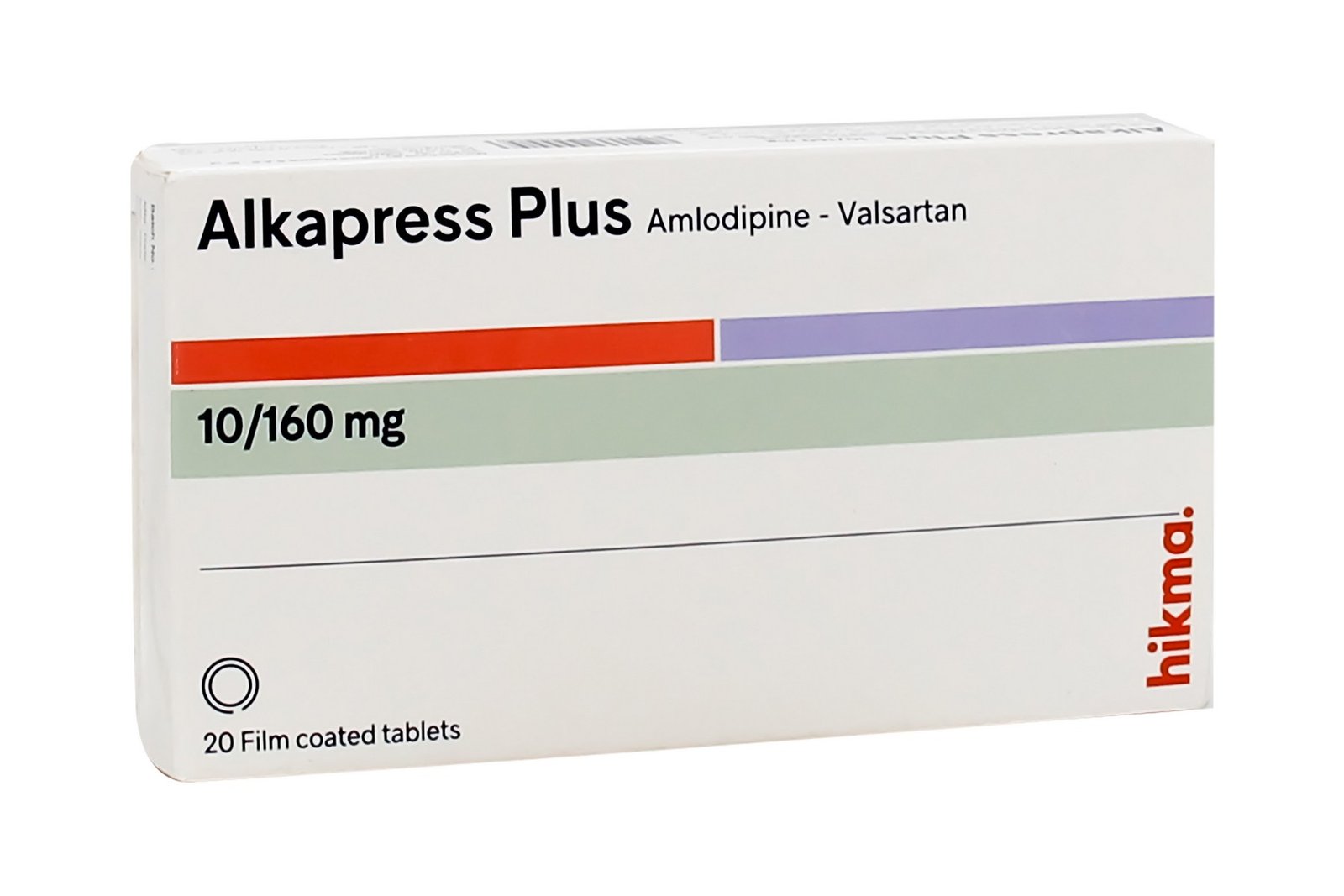 ALKAPRESS PLUS 10/160 MG 20 TAB س.ج