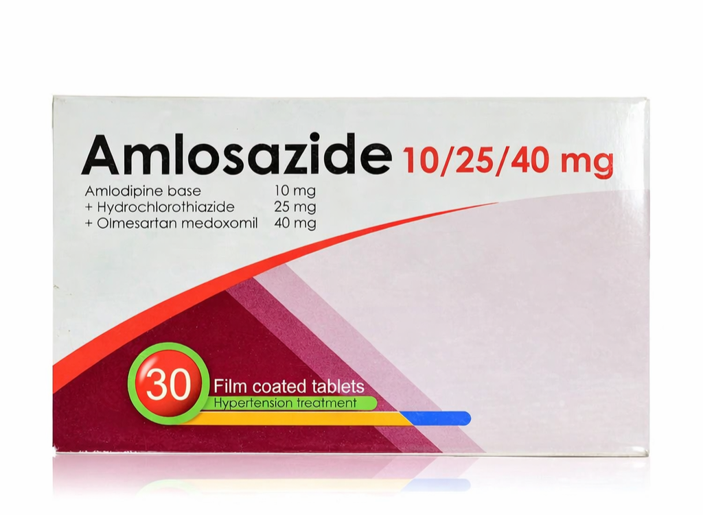 AMLOSAZIDE 10/25/40 MG 30 TAB