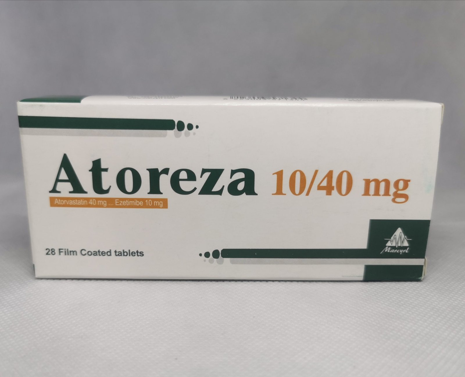 ATOREZA 10/40 MG 28 TAB