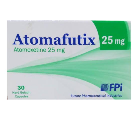 ATOMAFUTIX 25 MG 30 CAP
