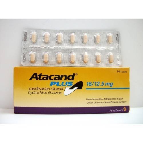 ATACAND PLUS 16/12.5 MG 14 TAB