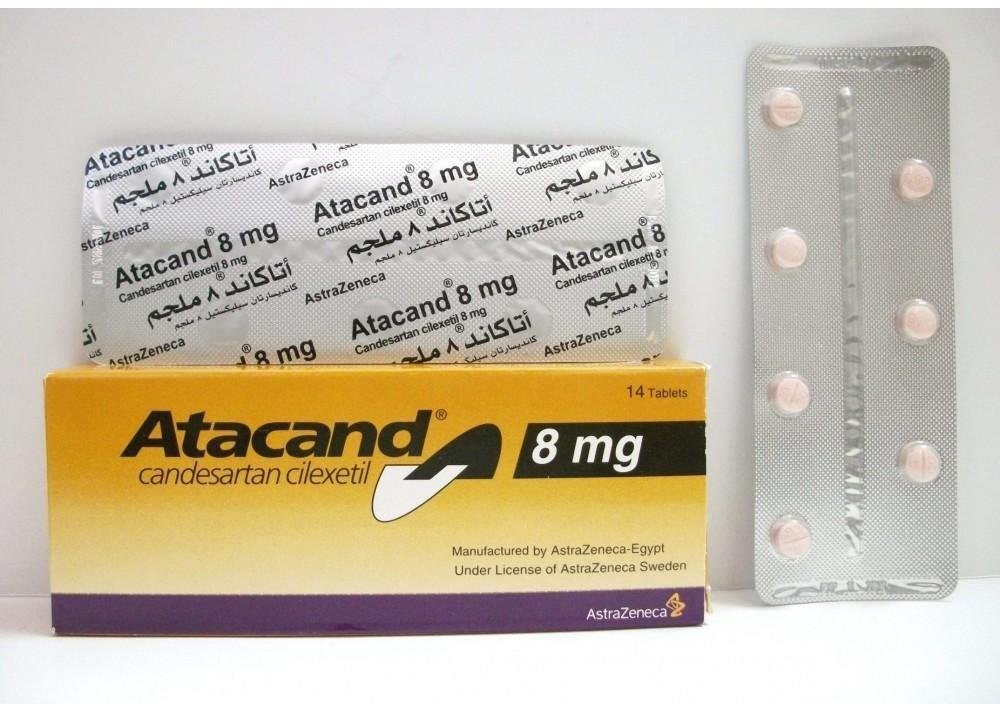 ATACAND 8 MG 14 TAB س.ج