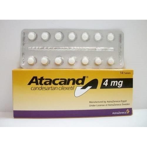 ATACAND 4 MG 14 TAB س.ج