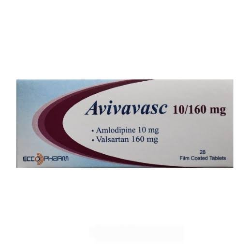 AVIVAVASC 10 / 160 MG 28 TAB