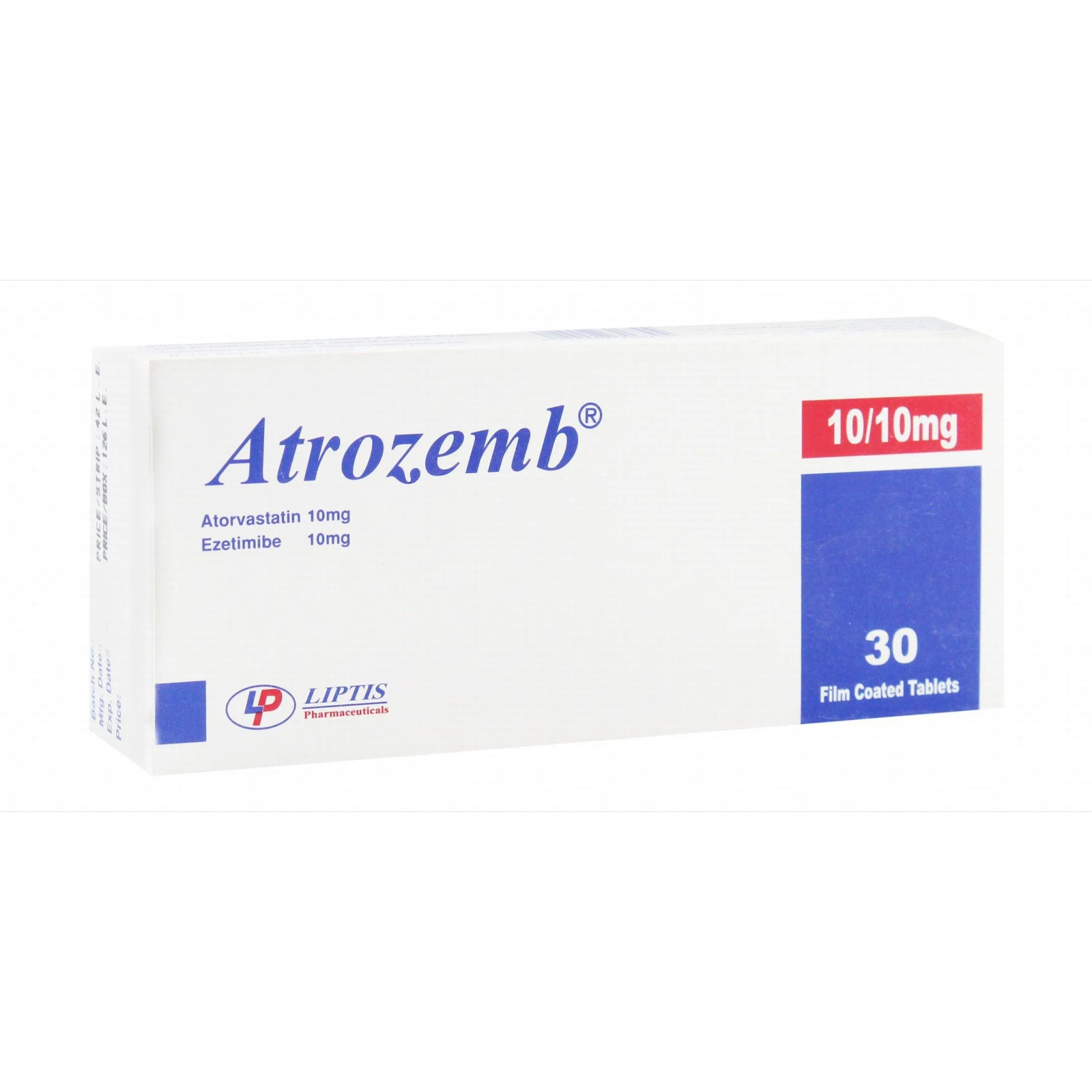 ATROZEMB 10 /10 MG 30 TAB