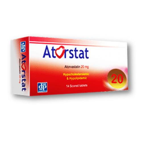 ATORSTAT 20 MG 14 TAB